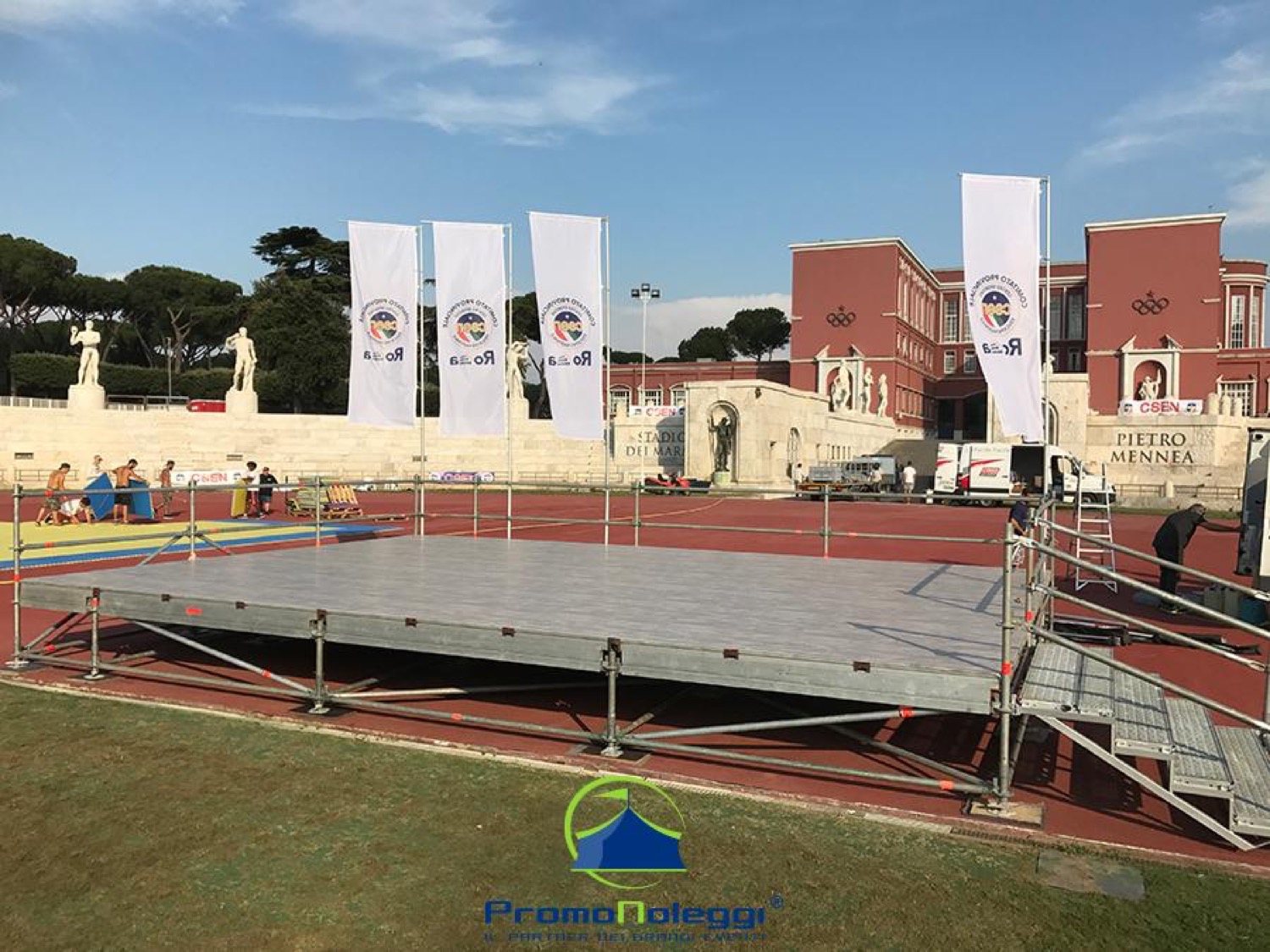 Stage e palchi modulari — Promonoleggi