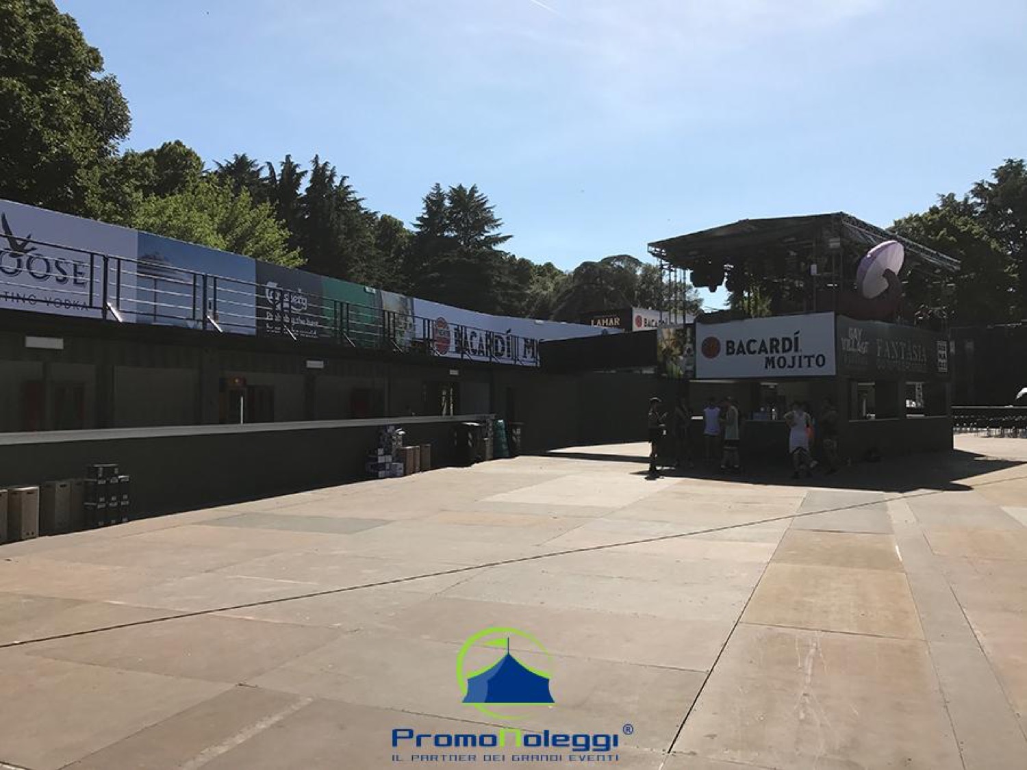 Stage e palchi modulari — Promonoleggi