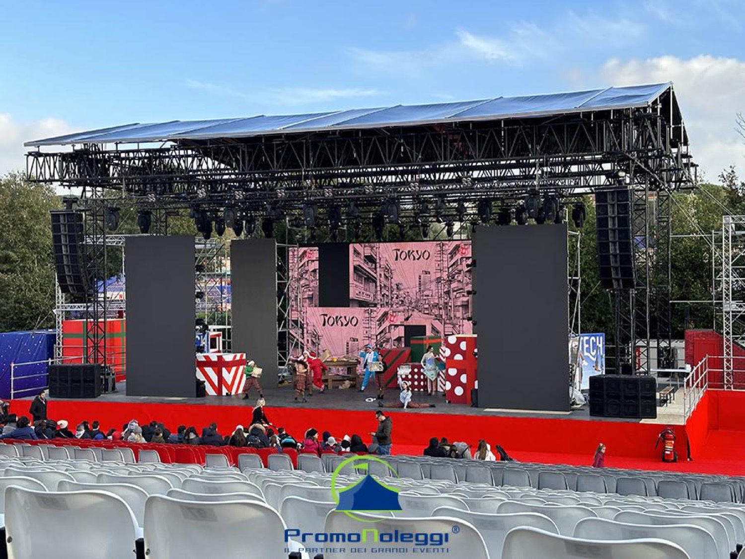 Stage e palchi modulari — Promonoleggi